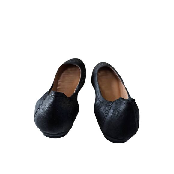 Josef Seibel Pippa Flats Black Leather Size 8.5US Slip On Flexible Shoes Comfort - Picture 5 of 8